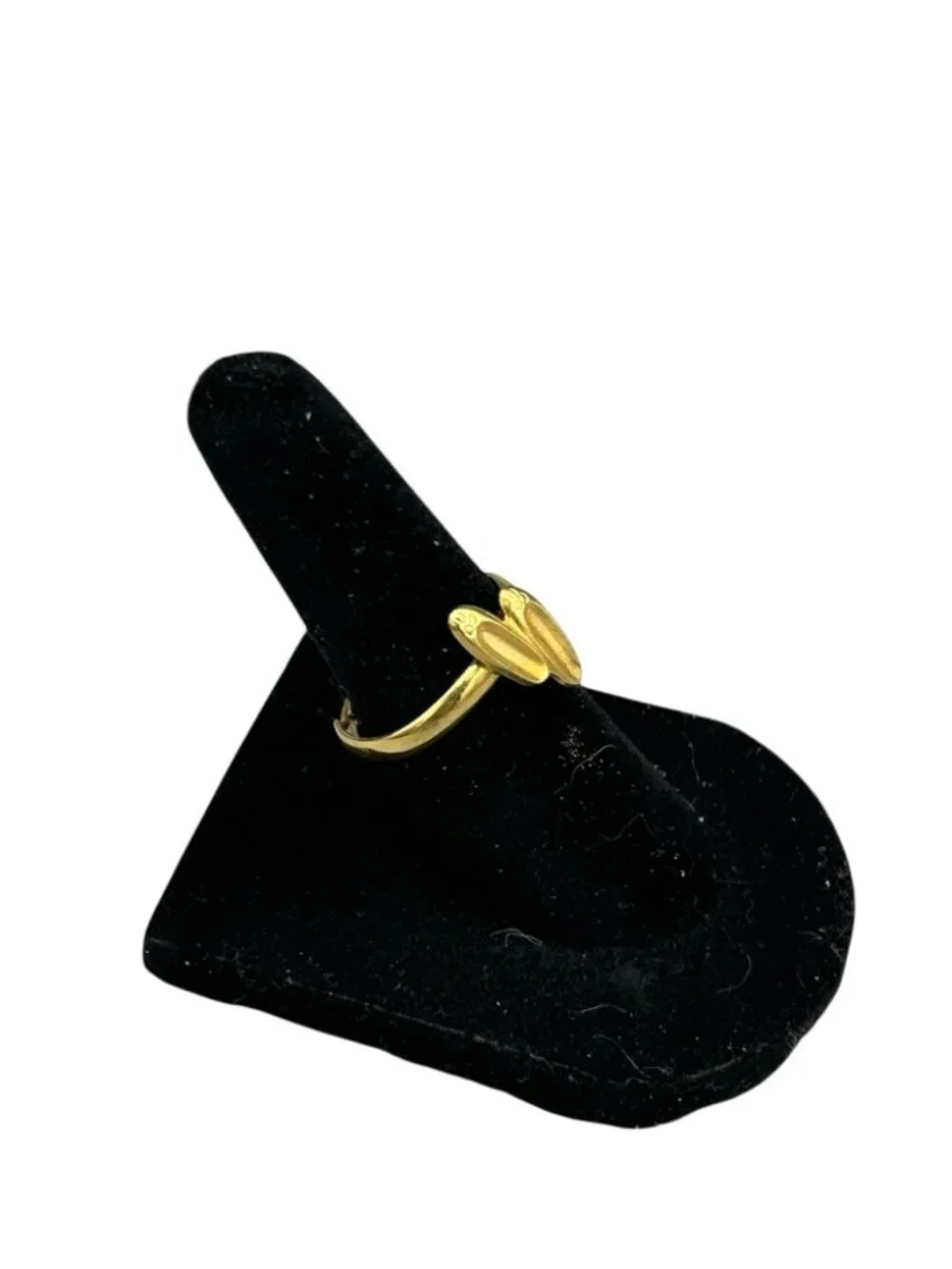 Kids Ballet Shoes Adjustable Ring Gold Tone Dance Recital
